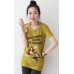 Fashion Short Sleeve Cotton Printed T-Shirt (F2: Grumpy)
