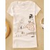 Short Sleeve Causal T-Shirt (i6-Tower_Girl) - 2 Colours