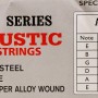 Light Tension Acoustic Guitar Strings