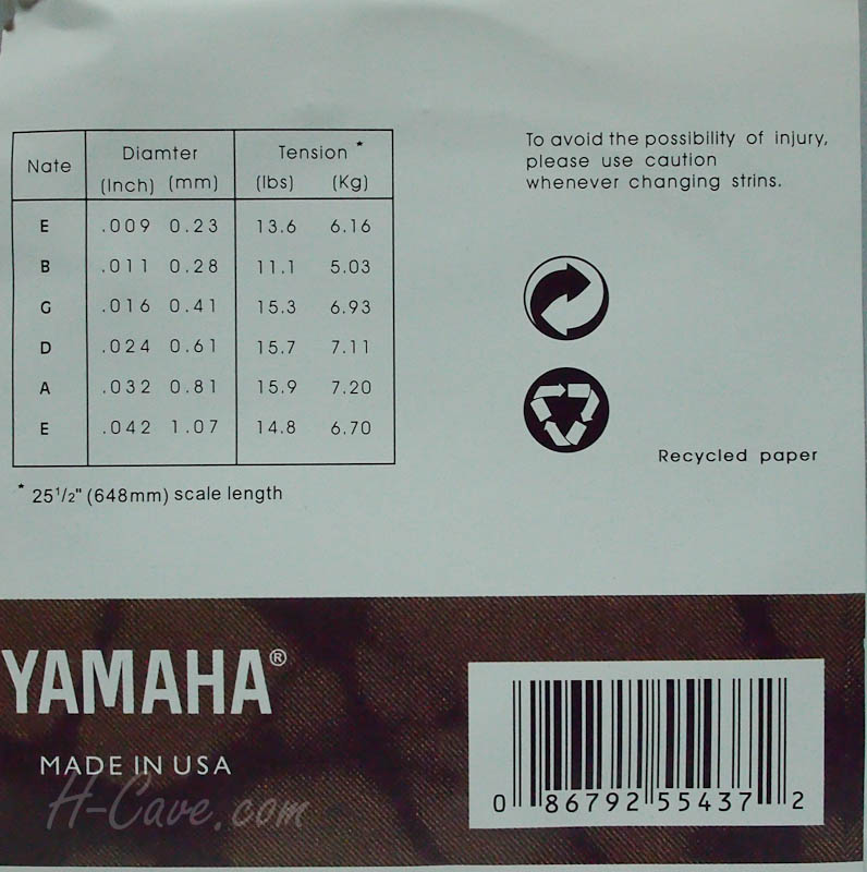 Super Light Tension Electric Guitar Strings