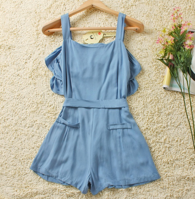 Sweet Ruffles Korean Jumpsuit (Model A005) ShopHCave