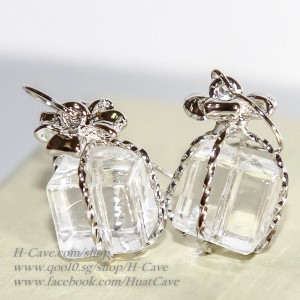 Fashionable Trendy Crystal Long Earring & Ear Stud