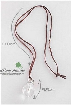 Light Bulb, LED Light, Necklaces, Singapore